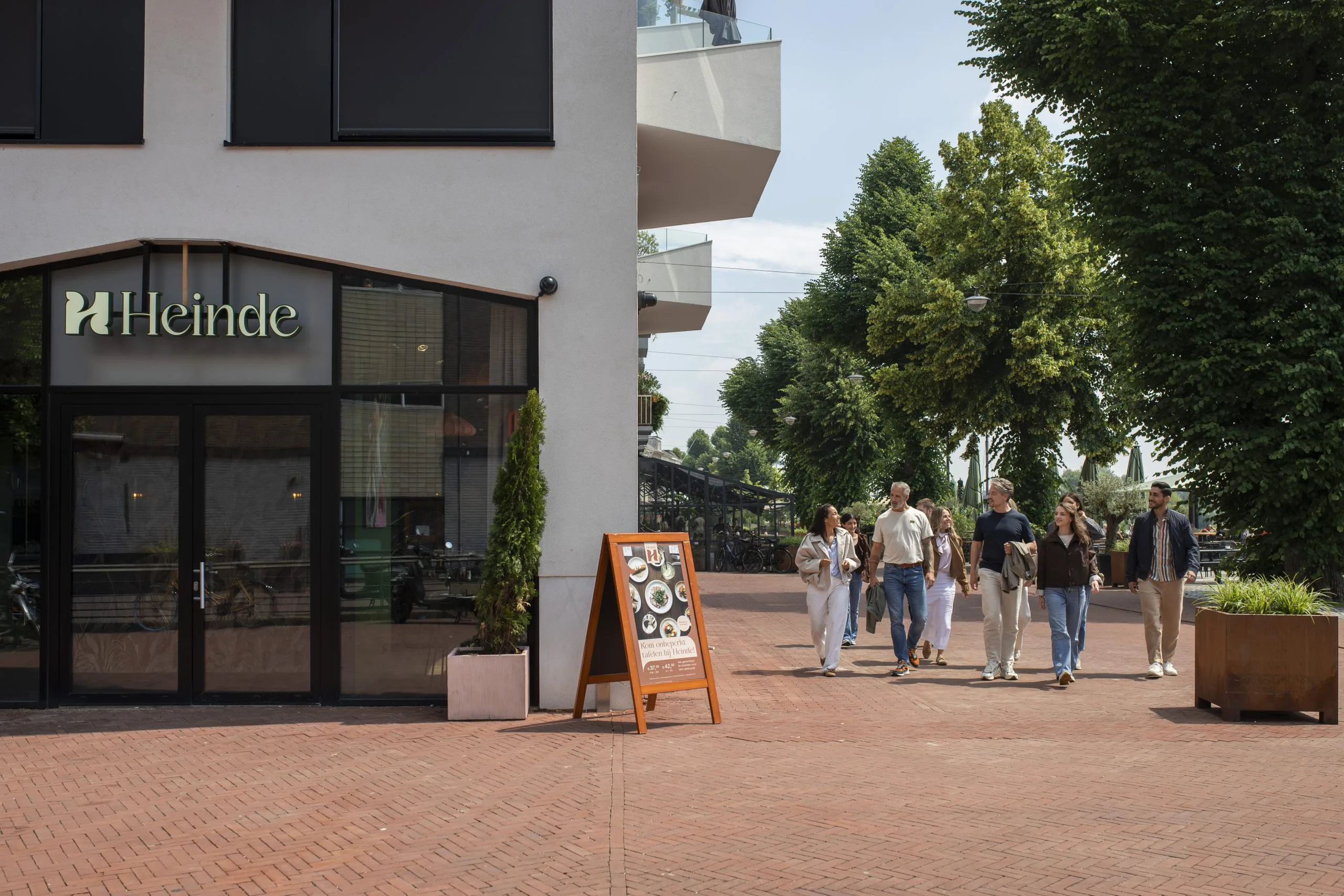 The web bakery x heinde interactie en groepen q2