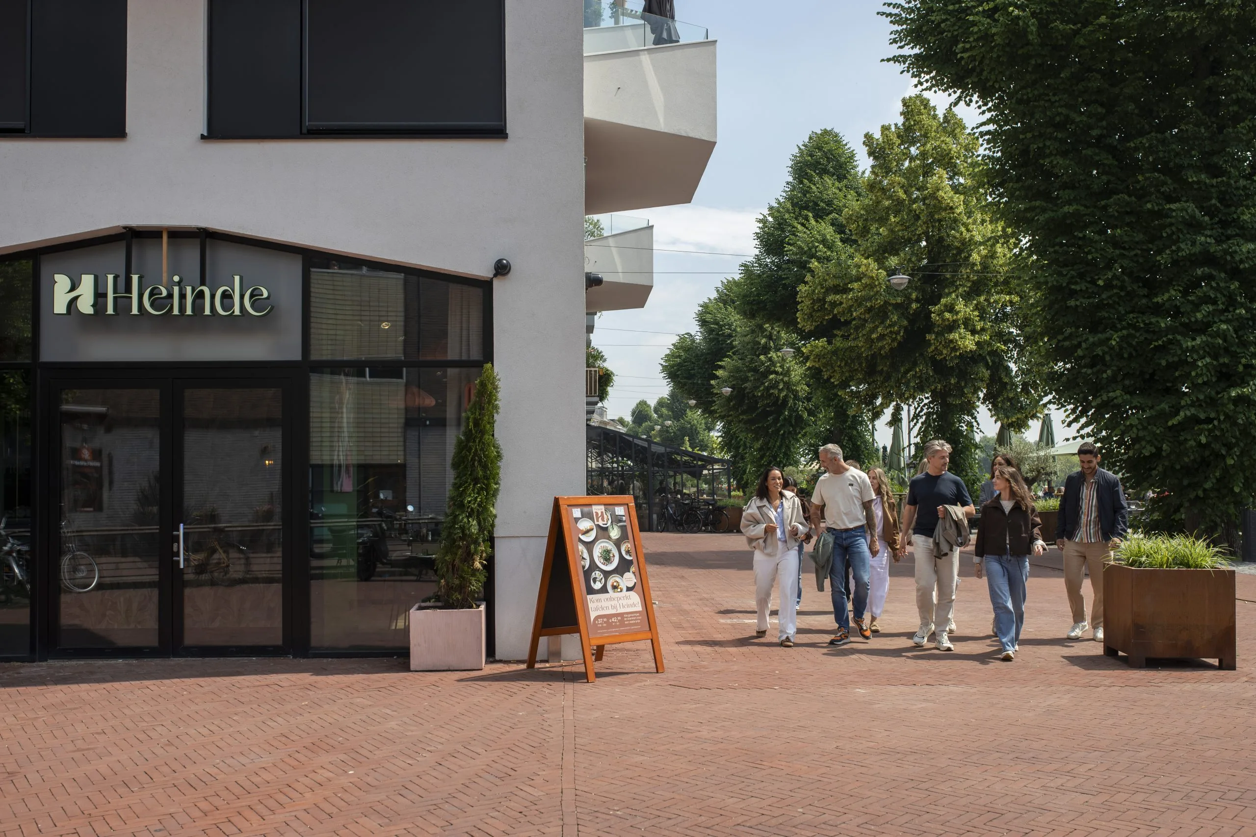 The web bakery x heinde interactie en groepen q2 98